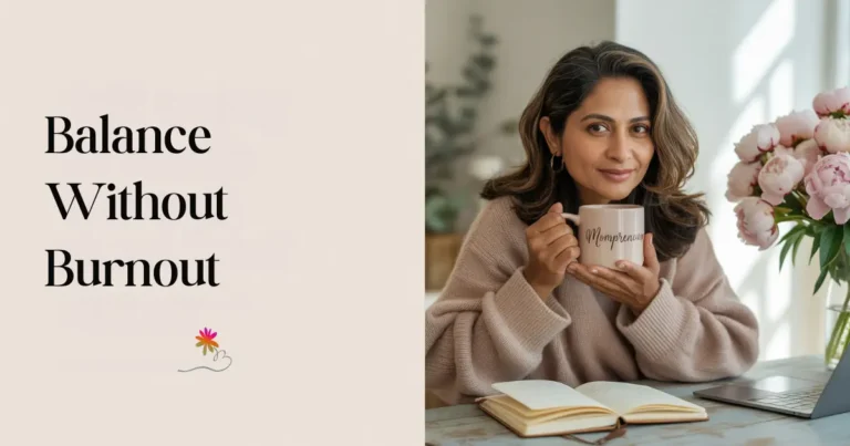 How to Balance Motherhood and Entrepreneurship Without Burning Out
